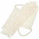 Мочалка банная лента 70 х 9 см кружево в ассортименте