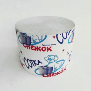 Туалетная бумага Снежок 1 слой 73 м белая