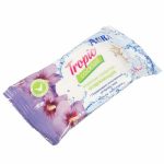 Салфетки влажные Aura Тропический коктейль освежающие 15 шт в ассортименте