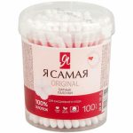Ватные палочки 100 шт стакан Я самая