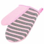 Мочалка банная варежка 18 х 22 см средняя жесткость двусторонняя Банные штучки Женский