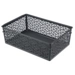 Корзинка универсальная 4,3л, 29х19х9, 5см, серый