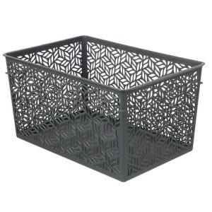 Корзинка универсальная "Linden" 6,7л, 29х19х15см, серый