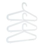 Набор вешалок плоских р.48-50, 3шт, цветные/белые, пластик