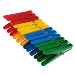 Набор прищепок 12шт, пластик, Дельфин