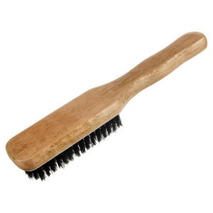 Щетка для одежды прямоугольной формы с маленькой ручкой, 22x4.7x1.5см