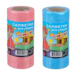 Салфетки универсальные 40 шт.в рулоне, 20x18 см., вискоза, герои