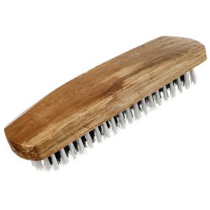 Щетка для одежды черно-белый ворс, ПВС, 16x4.5x2см