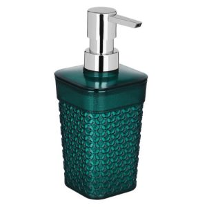 Дозатор для жидкого мыла, изумрудный агат, пластик