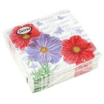 Салфетки 24*24 1сл 40шт Desna Design "Космея"