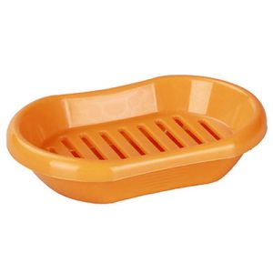 Мыльница настольная пластмассовая "Эконом" 13х9х3см, с решеткой