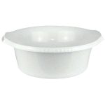 Таз пластмассовый "Водолей" 12л, д41см, h15,5см, мраморный