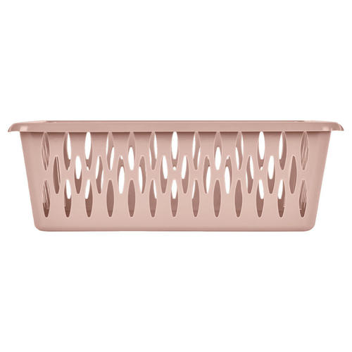 Keeplex Корзина для хранения пластмассовая "M" 30х19,5х9,5см, белое облако — изображение 2