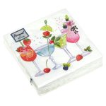 Салф. Bouquet de Luxe 24х24 3 слоя 25л "Коктейль"