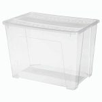 Ящик универсальный "Tex-Box" 70л 575х380х405мм (бесцветный) пластик Econova