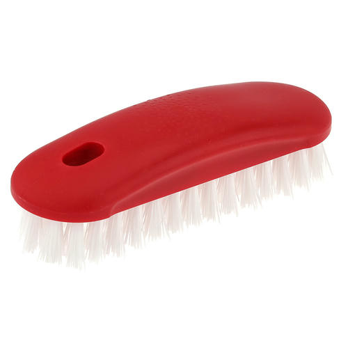Щетка пластмассовая "Rimo" 14,5х4,4х4,5см, универсальная, красный, Idiland