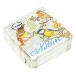 Салфетки 24*24 1сл 40шт Desna Design "Птицы"
