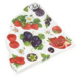 Салфетки Ф32см, 3 слоя, 12л Art Bouquet Rondo "Ягоды фреш"