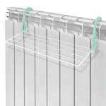 Сушилка д/белья на батарею 45х23,5х1,3см, суш полотно 2,1м белый