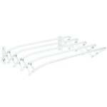 Сушилка д/белья настенная 45х45см суш полотно 2,2м белый металл