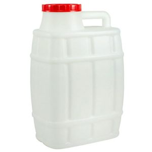 Канистра полиэтиленовая "Бочонок" 20л, 30х21х47,5см, со сливом
