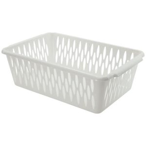 Keeplex Корзина для хранения пластмассовая "M" 30х19,5х9,5см, бежевый топаз