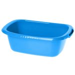Таз пластмассовый овальный "Водолей" 24л, 41х56х20см, синий