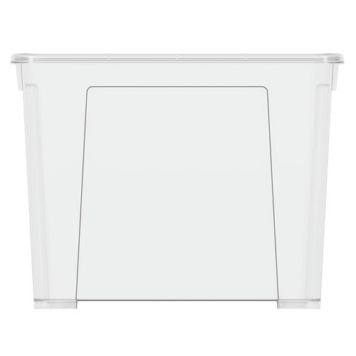 Контейнер для хранения пластмассовый универсальный 12,0л, 39,5х28х30,5см, с крышкой — изображение 2