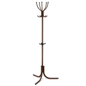 Вешалка напольная д/одеж "Комфорт 5" 5крюч 60х60х1,80см, медный, мет