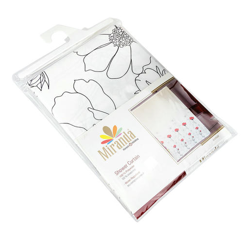 Miranda Штора для ванной тканевая 180х200см "Бодрум", 100% п/э