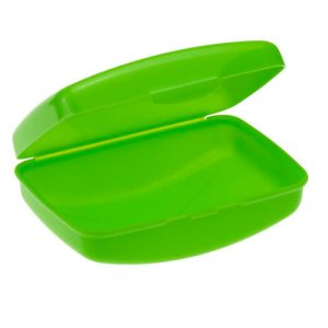 Мыльница дорожная пластмассовая 10,5х6,5х4см, цвета микс