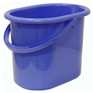 Ведро пластмассовое "Овальное" 11л, 34х24х26см, сиреневый