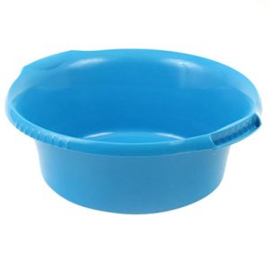 Таз пластмассовый "Водолей" 12л, д41см, h15,5см, синий