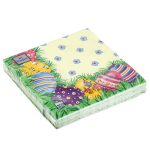 Салфетки бумажные декоративные 33*33 3сл 20л Art Bouquet "Пасхальные яйца №1"