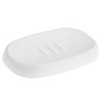 Мыльница настольная пластмассовая "Scandi" 13х8х2см, белый, Econova