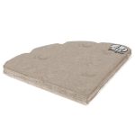 Салфетки Ф32см, 3 слоя, 12л Art Bouquet Rondo Золотистый жемчуг