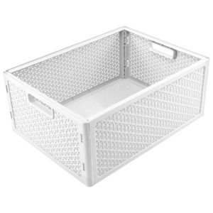 Ящик складной "Wenge" 10л, 320х240х130мм (светло-серый) Idiland