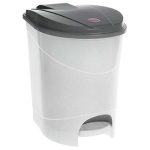 Контейнер пл д/мус 19л с педалью мрамор внутр/ведр 30х30х38см