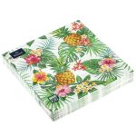 Салфетки Art Bouquet 33*33, 3хсл, 20л. "Тропики"