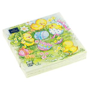 Салф 33*33 3сл 20л Art Bouquet "Пасхальные игры"