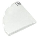 Салфетки Art Bouquet Rondo Ф32, 3хсл, 12шт. Барокко Белый