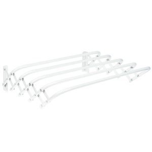 Сушилка д/белья настенная 120х30см суш полотно 6м белый металл