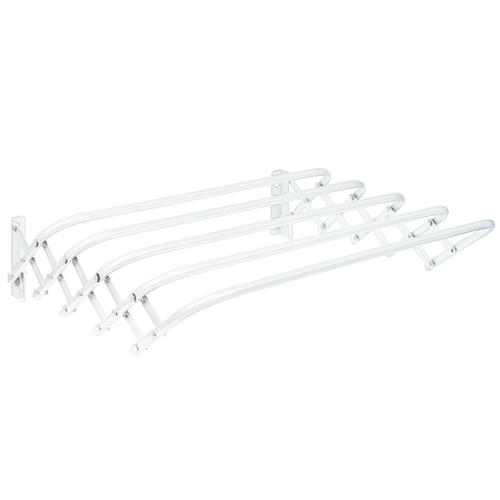 Сушилка д/белья настенная 120х30см суш полотно 6м белый металл