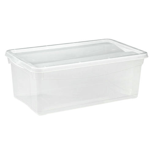 Ящик универсальный 330х190х120мм "Кристалл" 5л (бесцветный) с/крышкой Econova