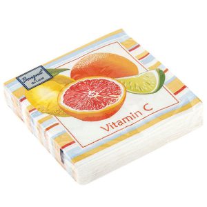 Салф. Bouquet de Luxe 24х24 3 слоя 25л. "Витамин С"