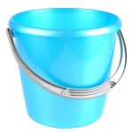 Ведро пластмассовое "Соло" 7л, д27см, h24,8см, бирюзовый перламутровый