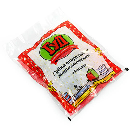 Губка для посуды "Феликс" д7см, h2см, металлическая — изображение 2