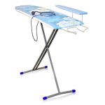 Доска гладильная "Ника 4" 122,5х34,5х80см, тканевый чехол - бязь, основа - фанера