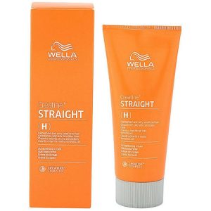 Крем для выпрямления обесцвеченных и чувствительных волос, Wella Professionals Creatine+ Straight H