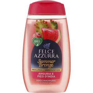 Гель для душа "Арбуз и опунция", Felce Azzurra Summer Bronze Melon & Indian Fig Shower Gel, 250 мл.